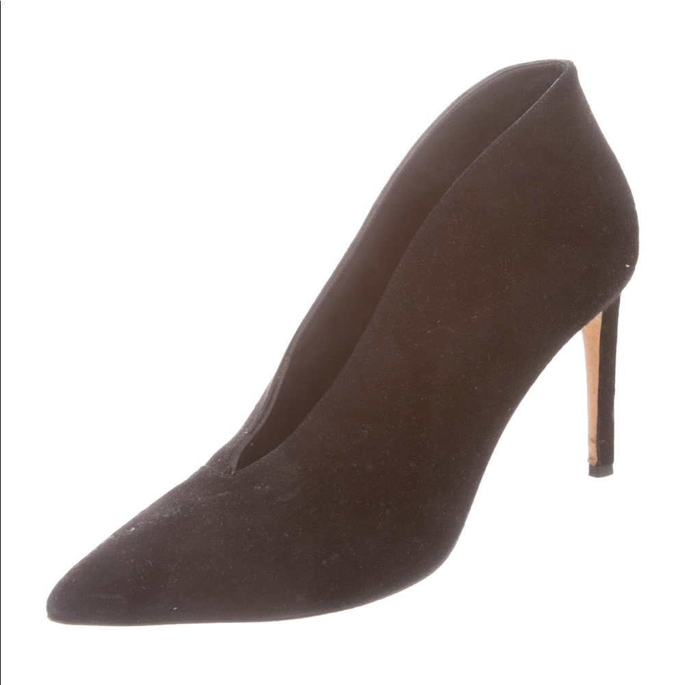 SOLD Diane von Furstenberg suede pointed toe booties